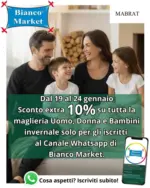 Bianco Market Sconto ectra 10% - al 24.01.2026