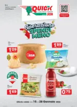 Quick Sisa Operazione spendi meno - al 28.01.2026