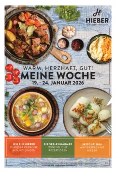 Entdecke - Hieber's Frischecenter: Meine Woche ab 18.01.2026 gültig
