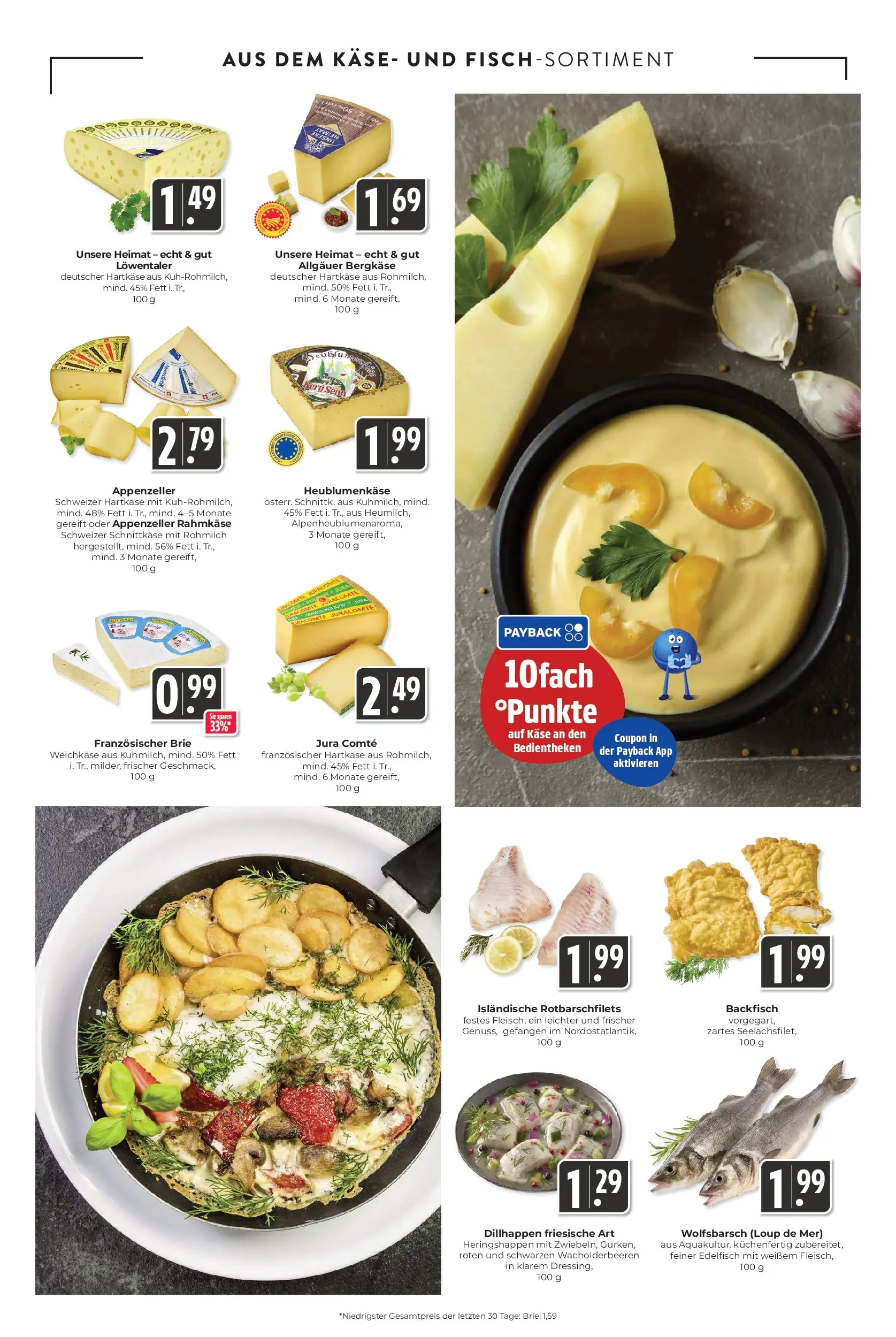 Entdecke - Hieber's Frischecenter: Meine Woche (ab 18.01.2026) zum Blättern | Seite: 5 | Produkte: Jura, Käse