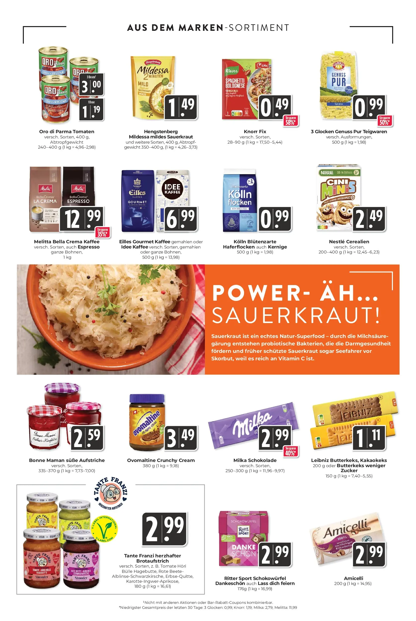 Entdecke - Hieber's Frischecenter: Meine Woche (ab 18.01.2026) zum Blättern | Seite: 12 | Produkte: Ovomaltine, Kaffee, Eilles kaffee, Ritter sport