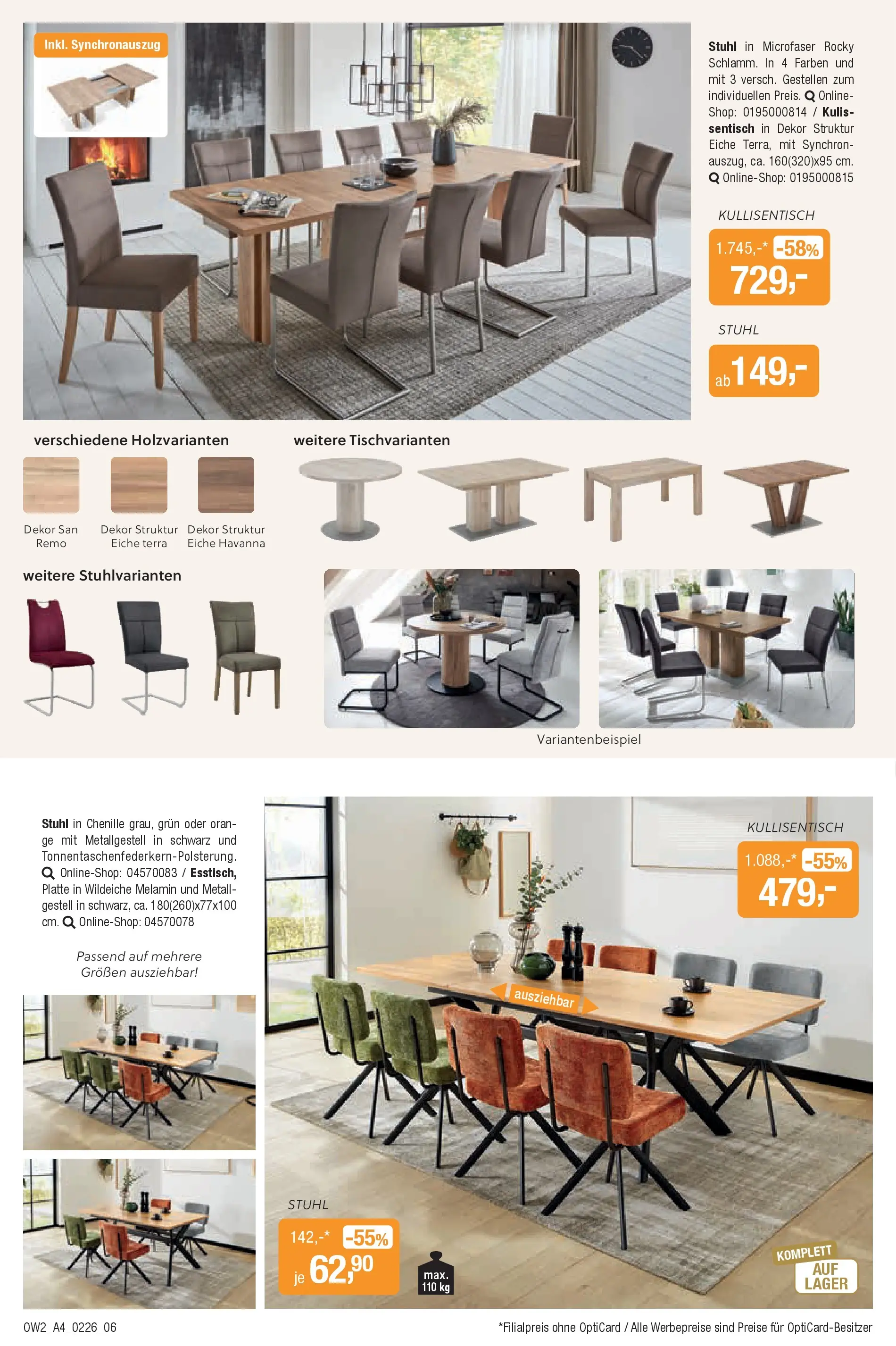 Angebote - Herzstück des Hauses (ab 28.01.2026) zum Blättern | Seite: 6 | Produkte: Stuhl