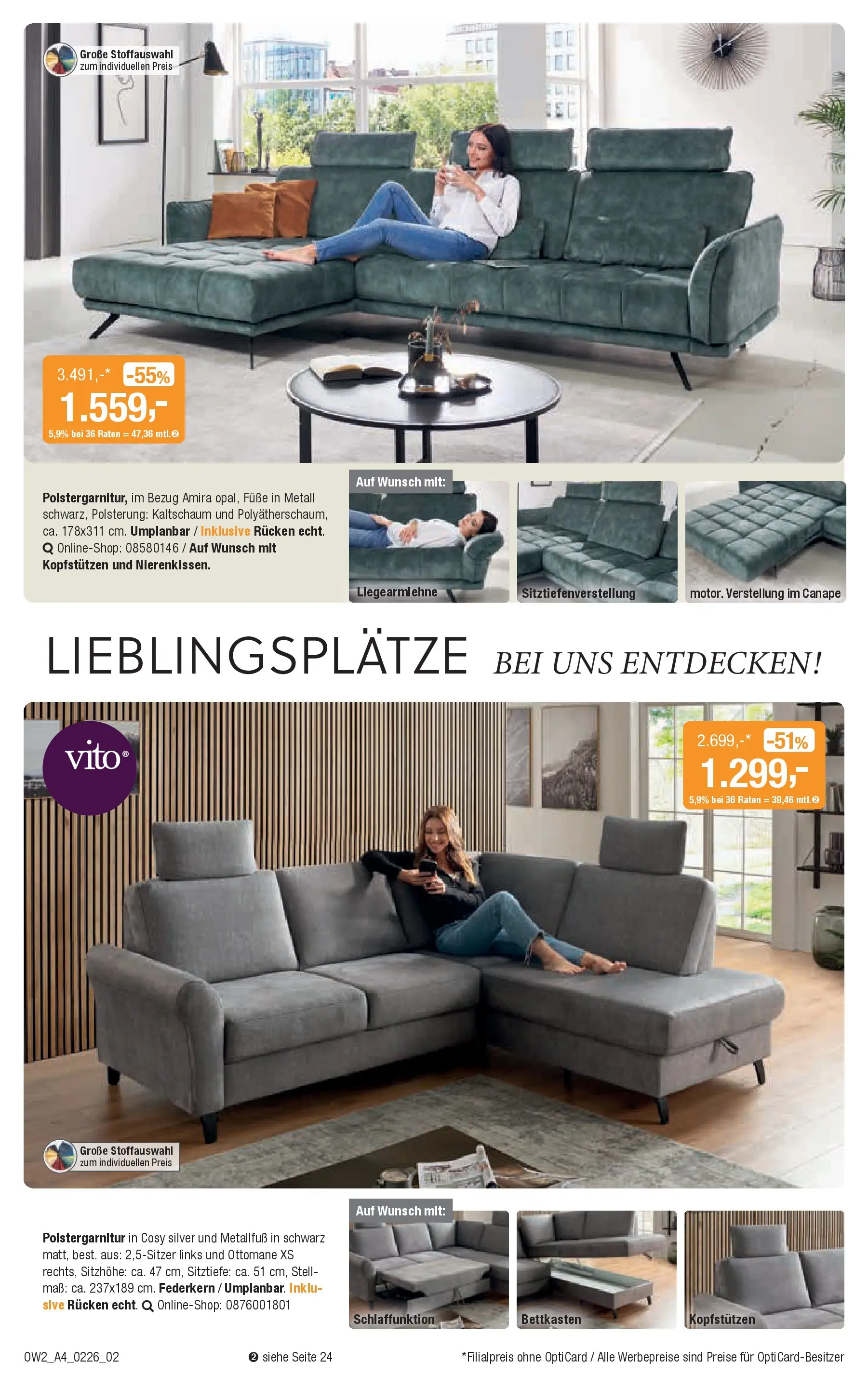 Angebote - Polsterwochen (ab 28.01.2026) zum Blättern | Seite: 2