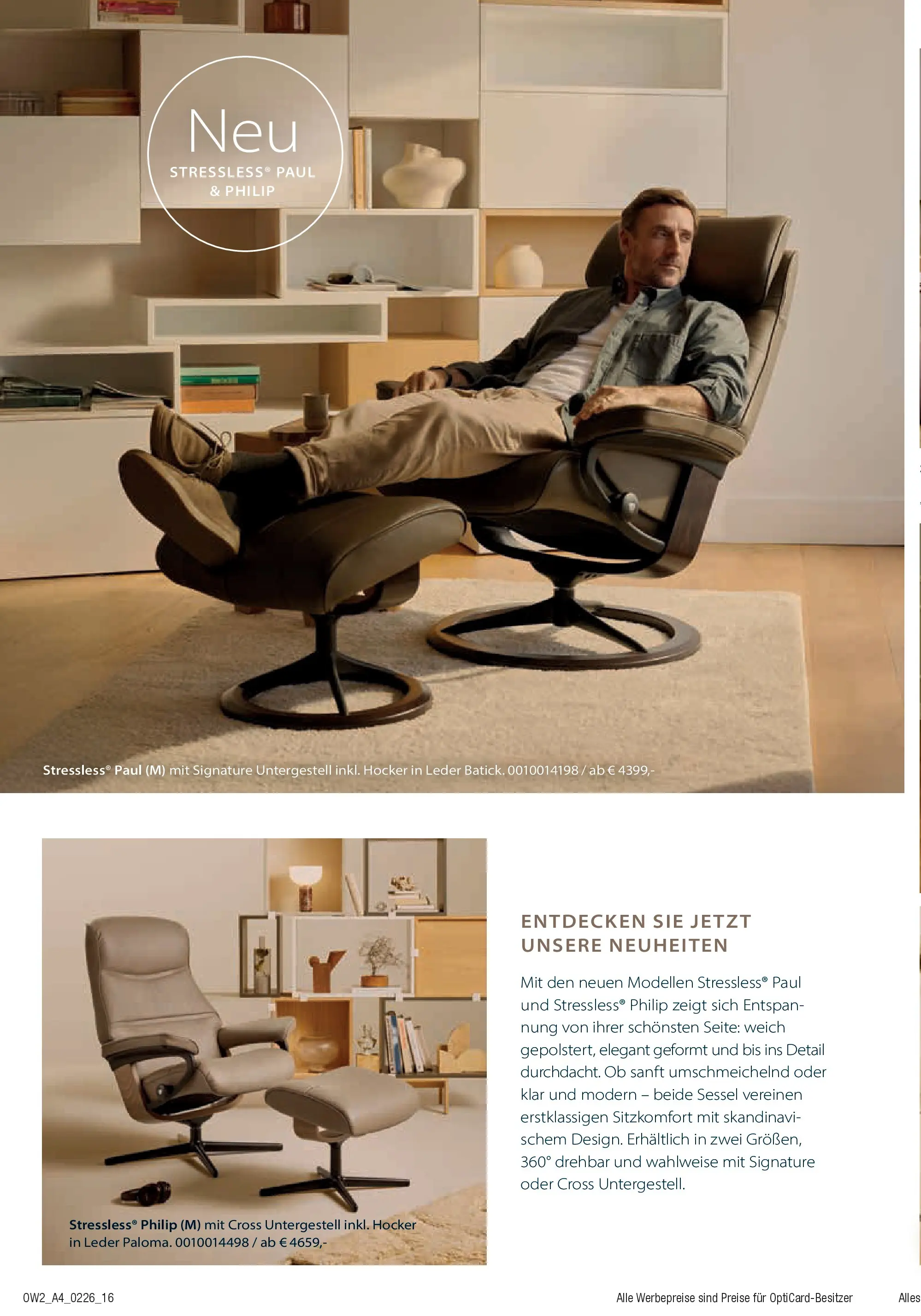 Angebote - Polsterwochen (ab 28.01.2026) zum Blättern | Seite: 18 | Produkte: Hocker, Sessel