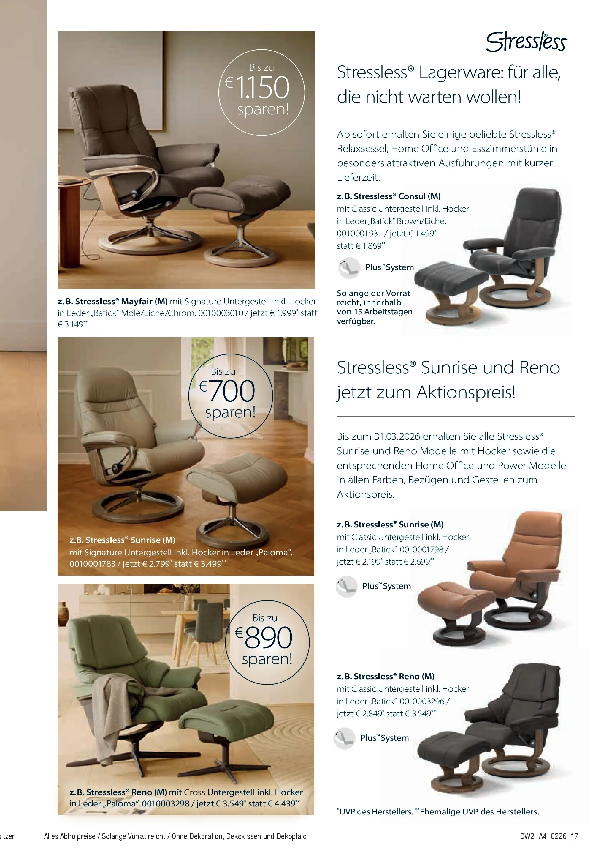 Angebote - Polsterwochen (ab 28.01.2026) zum Blättern | Seite: 19 | Produkte: Hocker, Esszimmerstühle