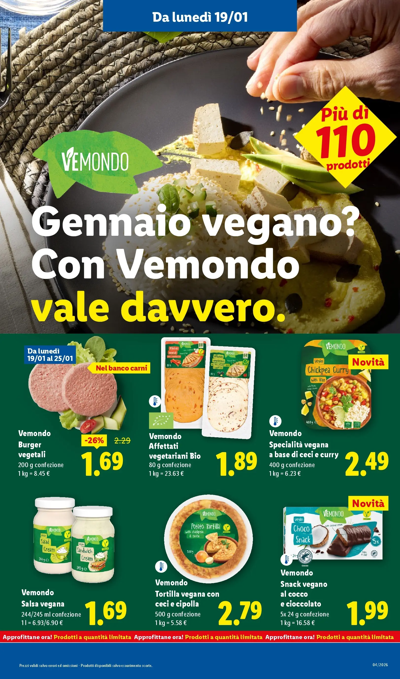 LIDL volantino della prossima settimana dal ﻿15/01/2026﻿ 📣 | Pagina: 21 | Prodotti: Cioccolato, Ceci, Salsa, Cocco