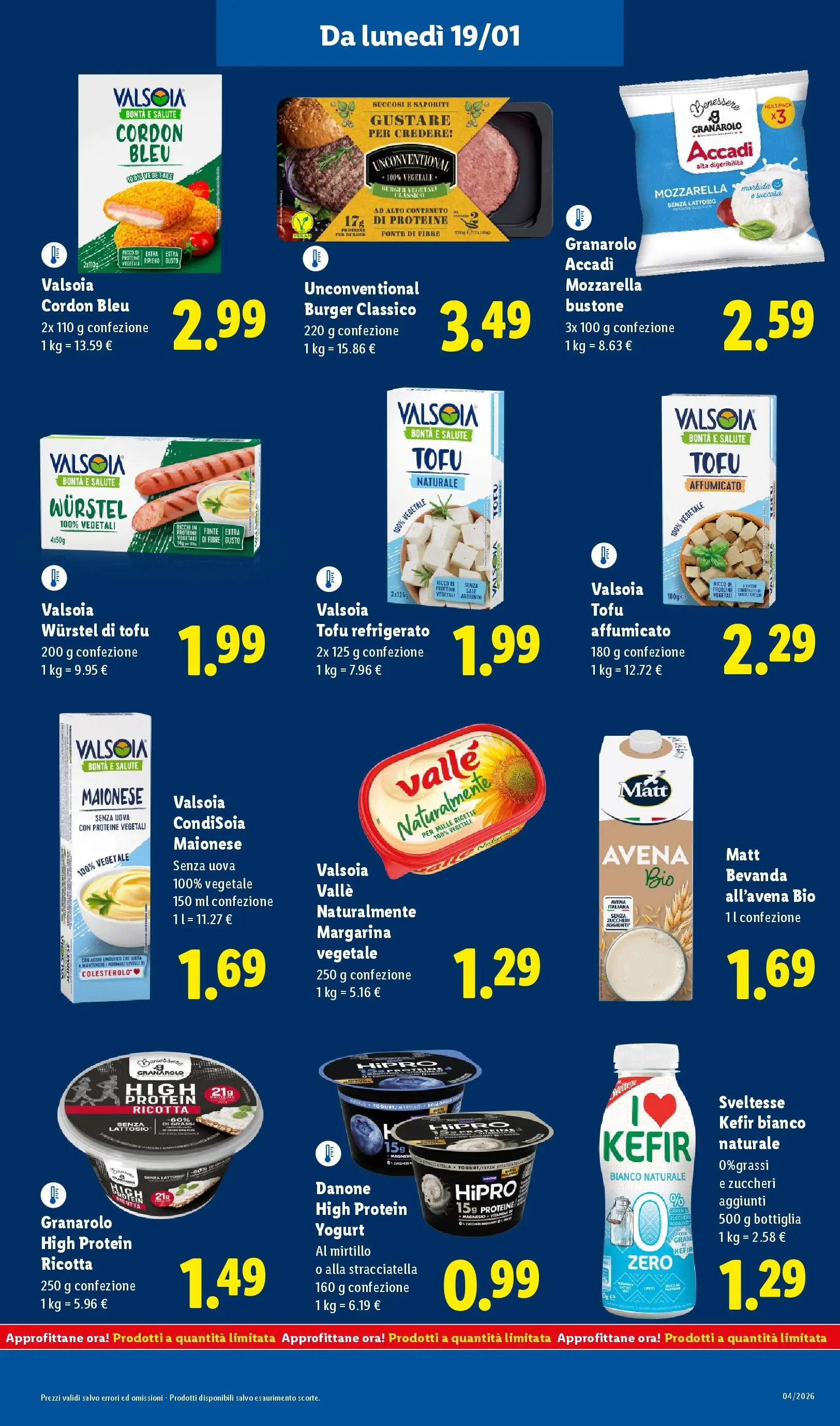 LIDL volantino della prossima settimana dal ﻿15/01/2026﻿ 📣 | Pagina: 23 | Prodotti: Maionese, Wurstel, Margarina, Bottiglia