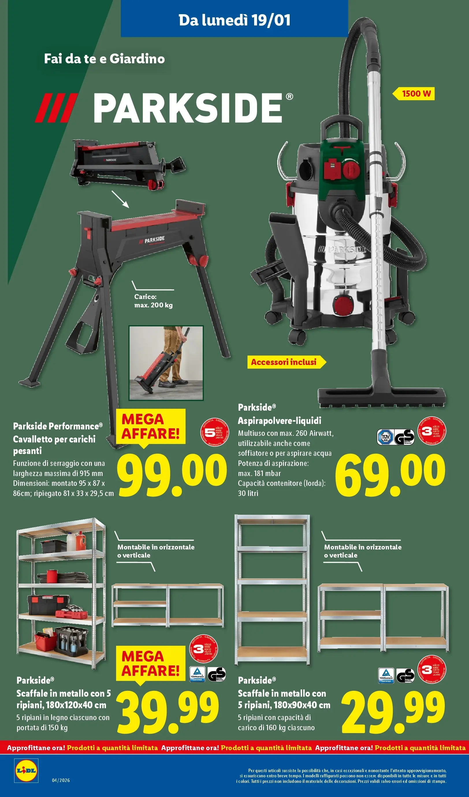 LIDL volantino della prossima settimana dal ﻿15/01/2026﻿ 📣 | Pagina: 30 | Prodotti: Tè, Acqua, Scaffale, Contenitore