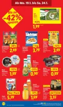 Lidl Lidl: Wochenangebote - ab 19.01.2026