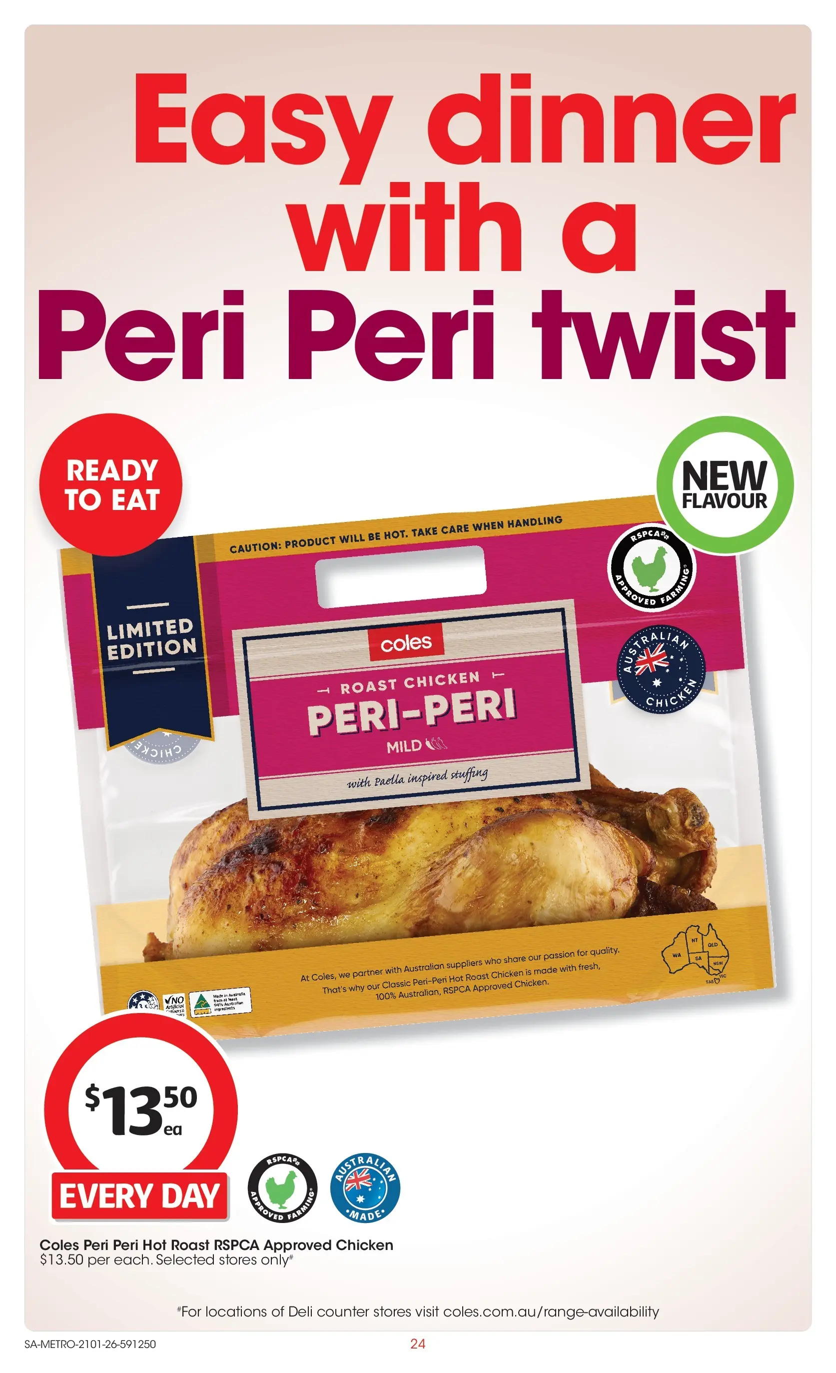 ﻿Coles catalogue valid from 21/01/2026 > Online Australia | Page: 24 | Products: Chicken