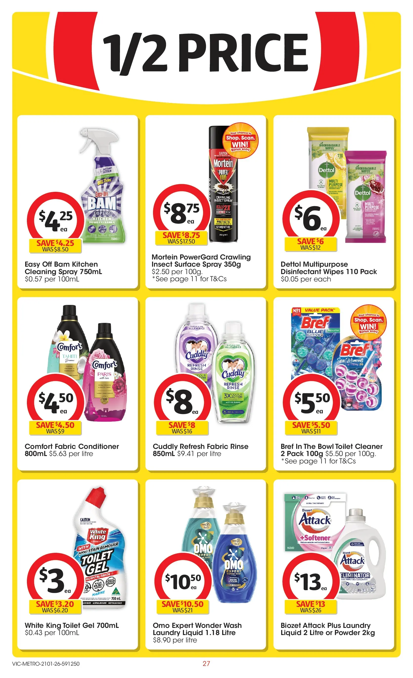 ﻿Coles catalogue valid from 21/01/2026 > Online Australia | Page: 27 | Products: Toilet, Powder, Laundry, Multipurpose
