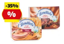 LANDLIEBE Sahnepudding/Griespudding, 4 x 125 g