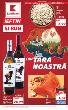Ofertele Kaufland valabile de la 21.01.2026