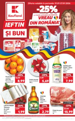Ofertele Kaufland valabile de la 20.01.2026