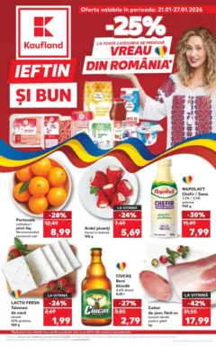 Ofertele Kaufland valabile de la 21.01.2026