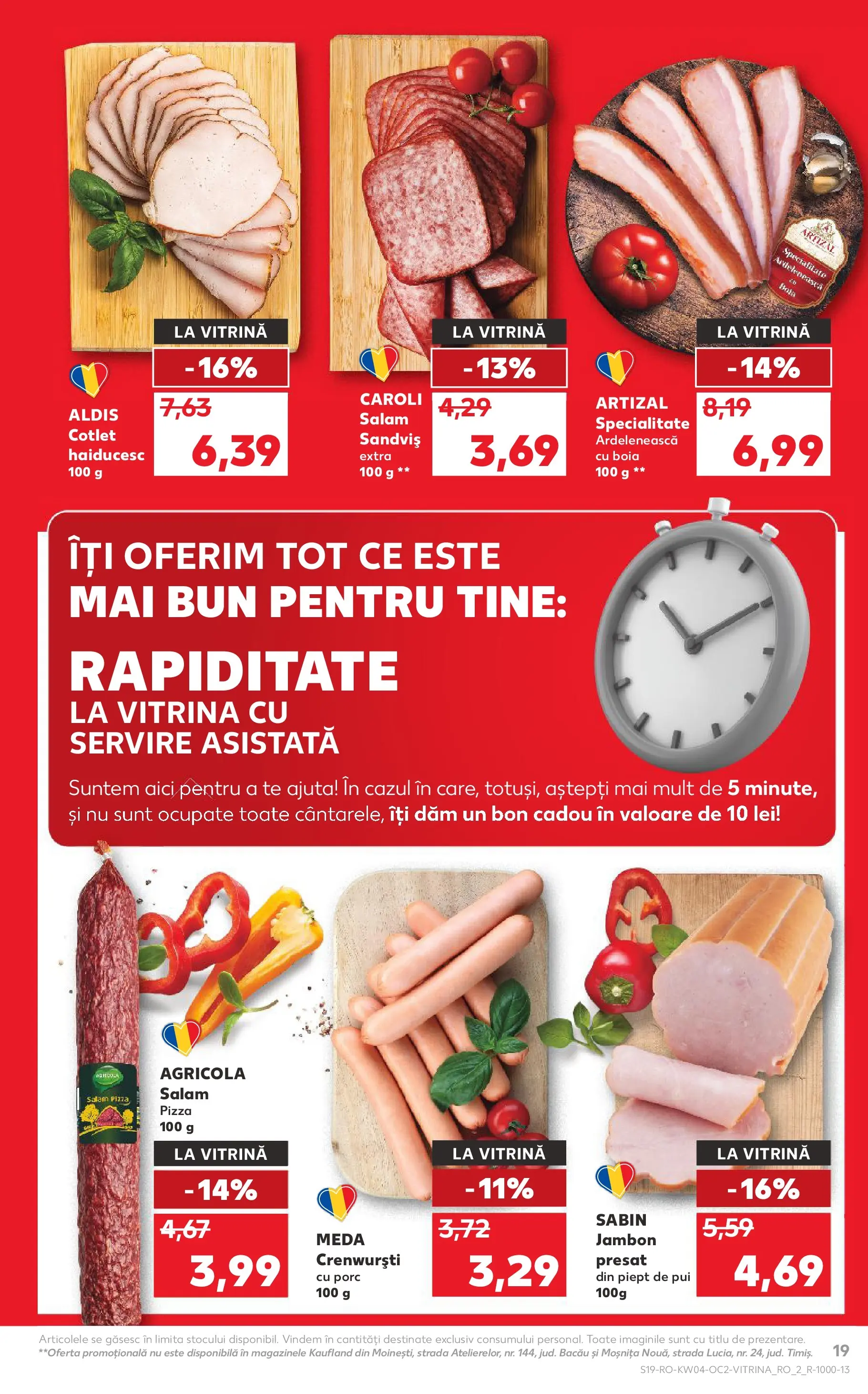 Catalog Kaufland - Domnesti 21.01.2026 - Revista si Oferta | Pagină: 19 | Produse: Bahçe aydınlatması, Lait de coco, Hacıyatmaz Kedi Oyuncağı, Pizza