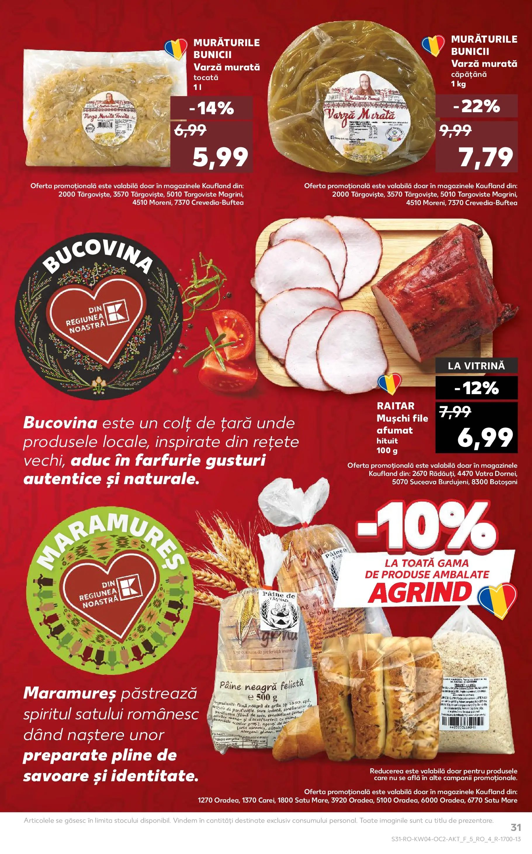 Catalog Kaufland - Galați 21.01.2026 - Revista si Oferta | Pagină: 31 | Produse: Varză, Pară, Vitrină, Farfurie