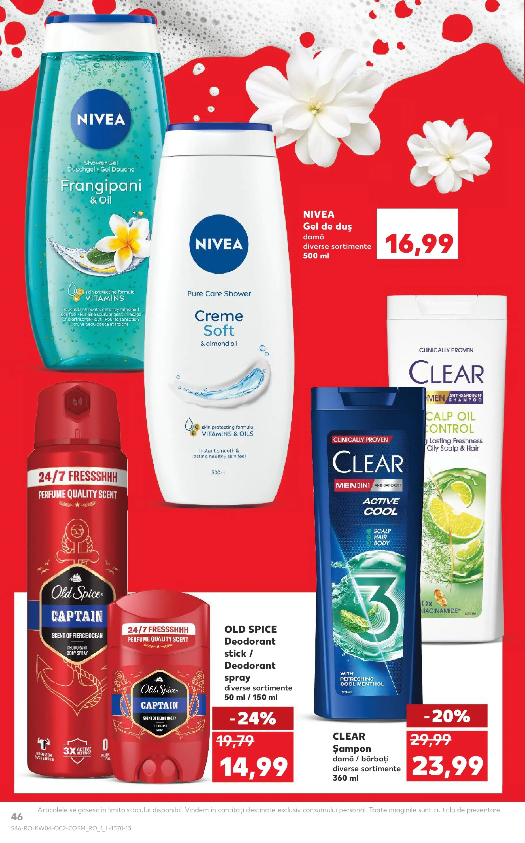 Catalog Kaufland - Slatina 21.01.2026 - Revista si Oferta | Pagină: 46 | Produse: Kısırlaştırılmış Kedi Maması, Duș, Șampon, Gel de duș