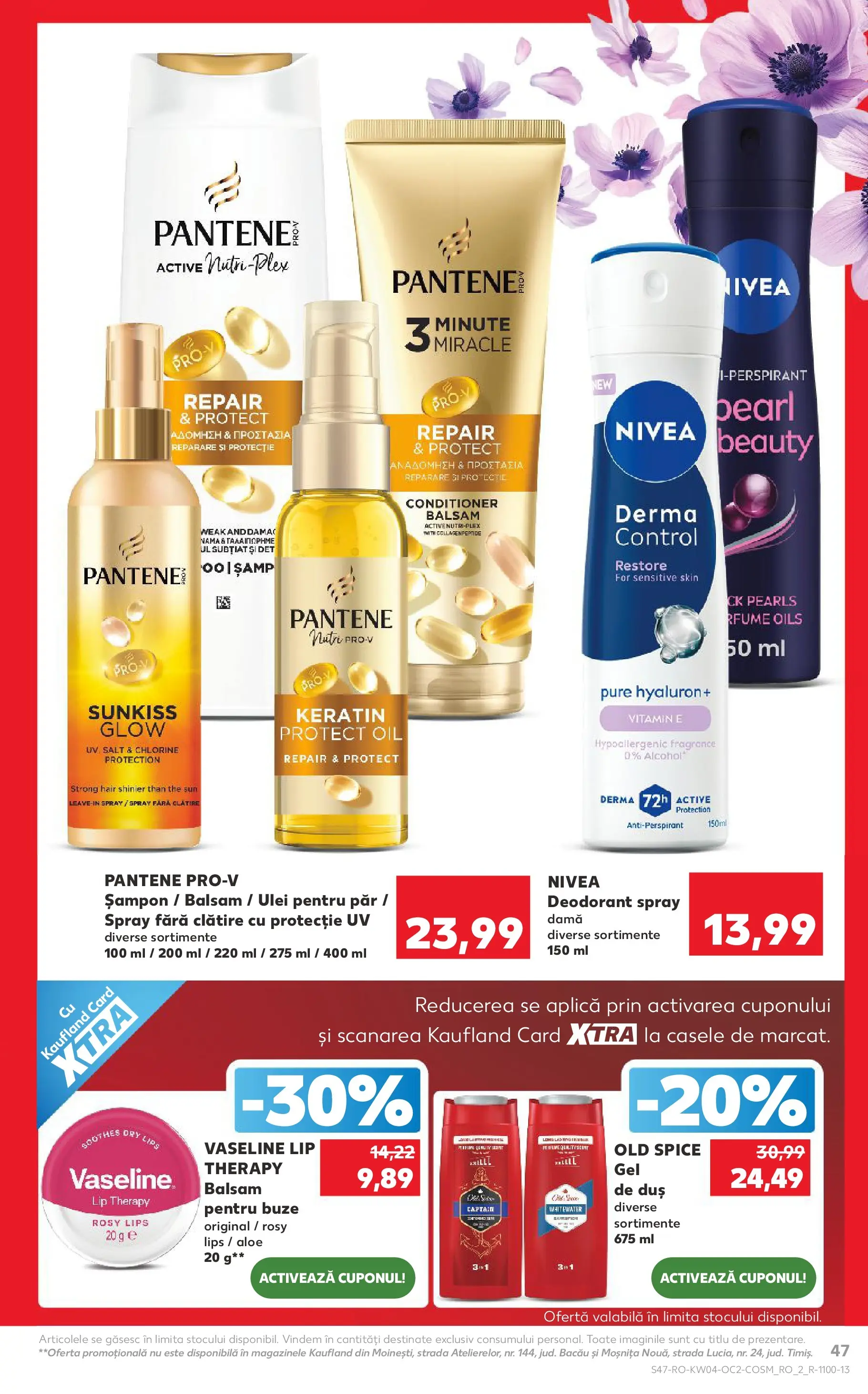 Catalog Kaufland - Slatina 21.01.2026 - Revista si Oferta | Pagină: 47 | Produse: Duș, Balsam, Ulei, Deodorant