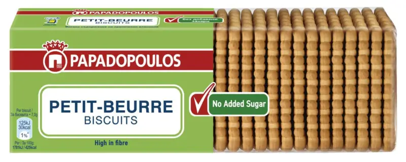 Papadopoulos Бисквити Petit Beurre