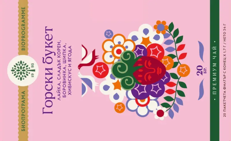 Биопрограма Билков чай различни видове