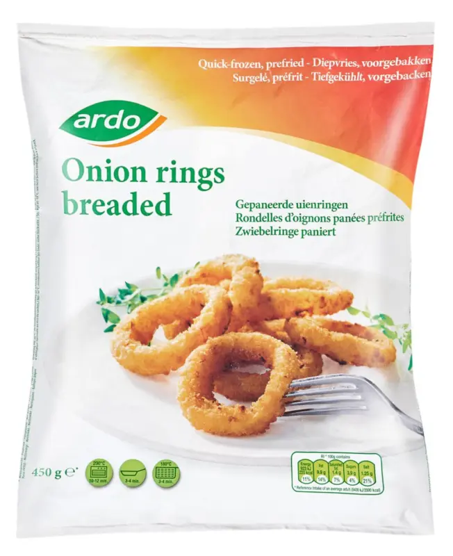 Ardo Панирани лучени кръгчета замразени