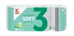 Kaufland хипермаркет K Classic тоалетна хартия 3 пл. Алое Вера 8x154 бр - до 25-01-26
