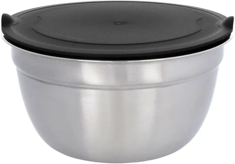 SPICE&SOUL Комплект купи с капаци инокс, 3 бр.