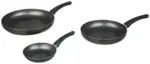 Kaufland хипермаркет DOMO Комплект тигани &Oslash;18 см, &Oslash;24 см и &Oslash;30м - до 25-01-26