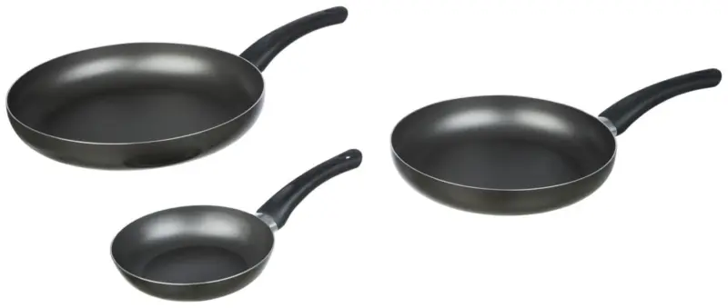 DOMO Комплект тигани &Oslash;18 см, &Oslash;24 см и &Oslash;30м