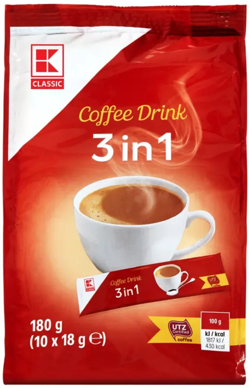 K-Classic Разтворимо кафе 3в1