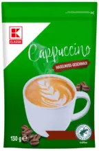 Kaufland хипермаркет K-Classic Капучино разтворимо лешник 130 г - до 25-01-26