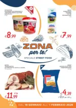 ZONA Zona per te! Speciale Street food - al 01.02.2026