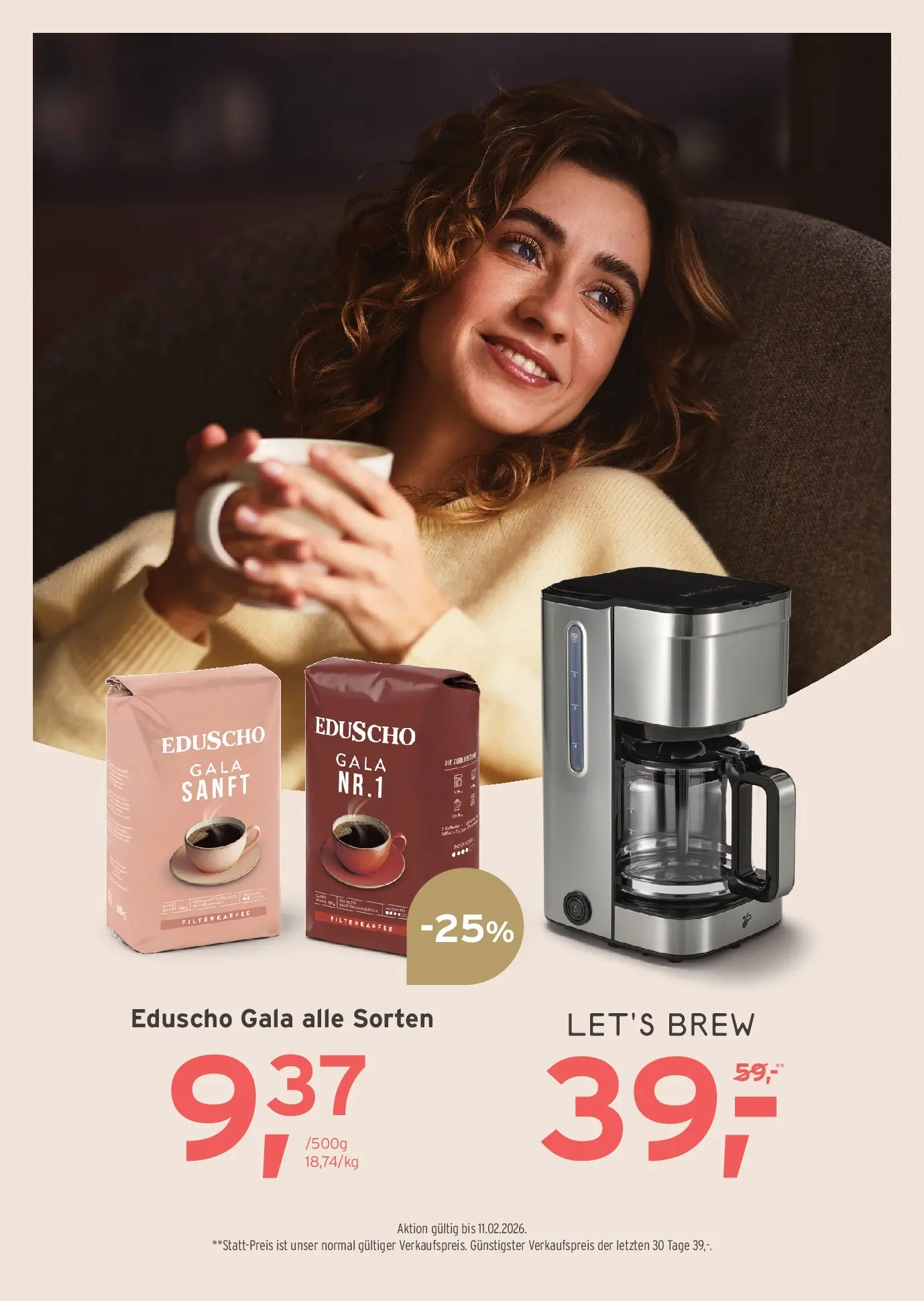 Tchibo Eduscho - Tchibo: Genuss im Scandi-Style von 28.01.2026 - Aktuelle Angebote | Seite: 7