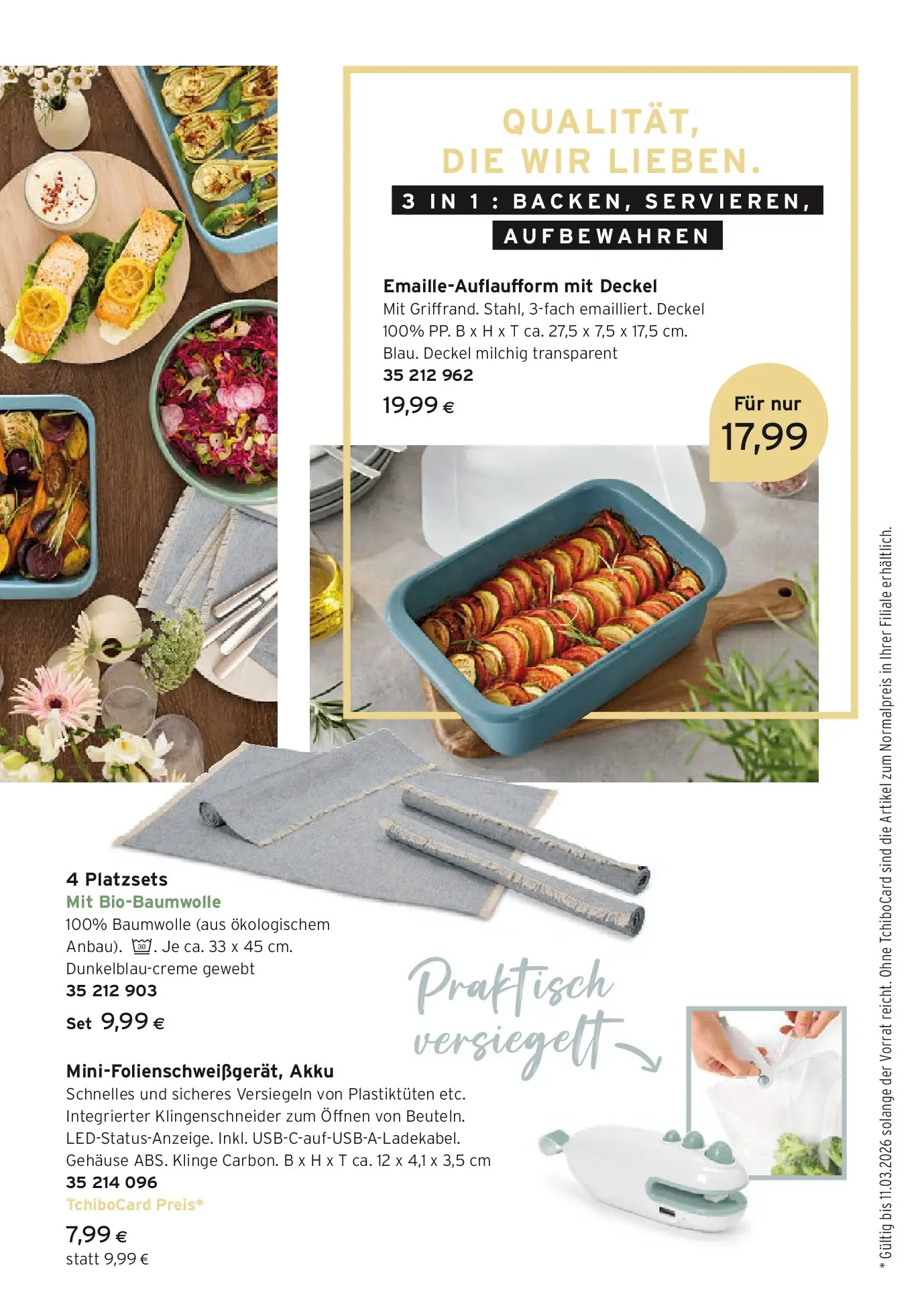 Tchibo Eduscho - Tchibo: Genuss im Scandi-Style von 28.01.2026 - Aktuelle Angebote | Seite: 9