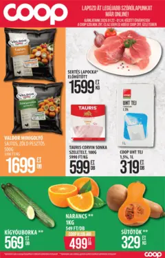 COOP Szolnok Akciós újság Székesfehérvár - amely érvényes a következő dátumtól: 22.01.2026