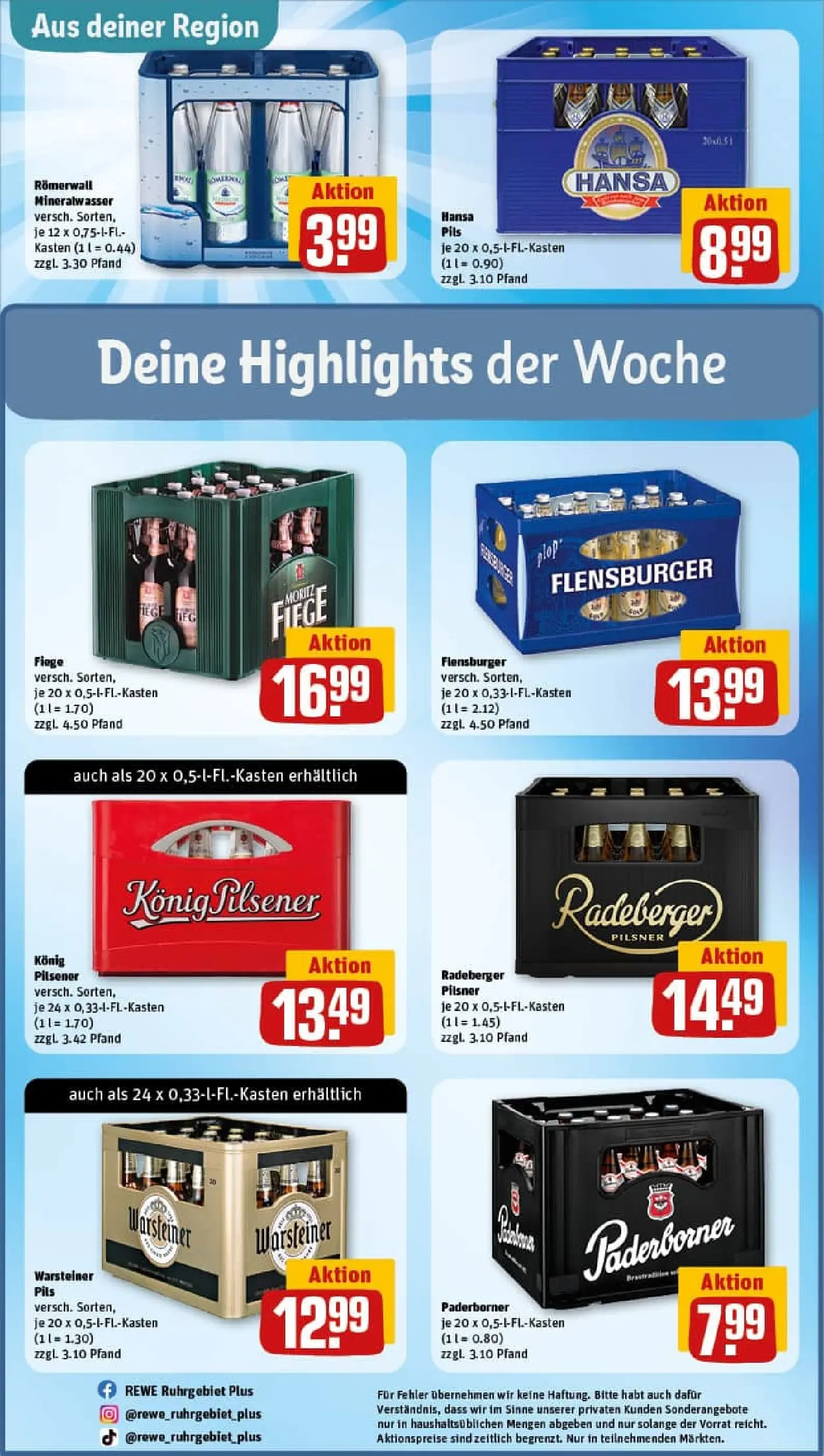 REWE Prospekt ab 18.01.2026 zum Blättern » Angebote | Seite: 30 | Produkte: Eier, Philadelphia, Dressing, Hahnchenbrust