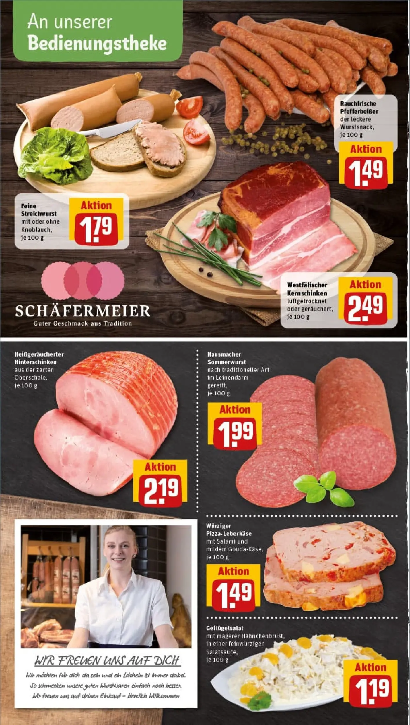 REWE Prospekt ab 18.01.2026 zum Blättern » Angebote | Seite: 10 | Produkte: Patros, Leerdammer, Schinken