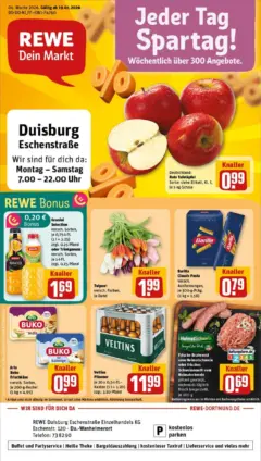 Rewe prospekt Duisburg	 ab 18.01.2026 gültig