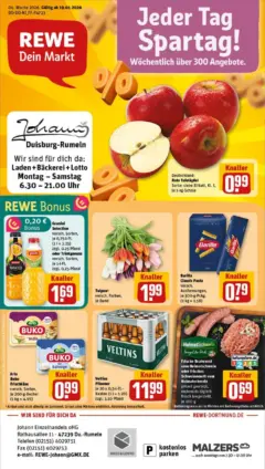 Rewe prospekt Duisburg / Rumeln	 ab 18.01.2026 gültig