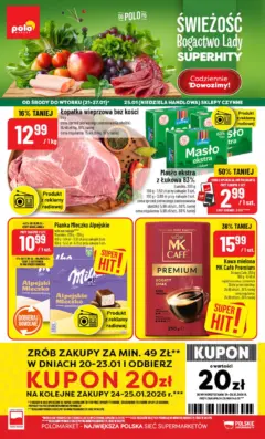 Pogląd oferty "POLOmarket Gazetka" - ważna od 21.01.2026 Pogląd oferty "POLOmarket Gazetka" - ważna od 21.01.2026
