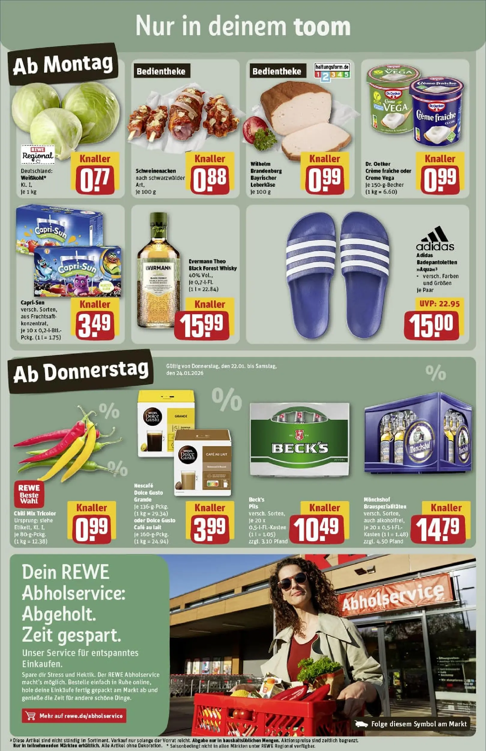 REWE Prospekt ab 18.01.2026 zum Blättern » Angebote | Seite: 5 | Produkte: Ofen, Sekt, Pils, Toffifee