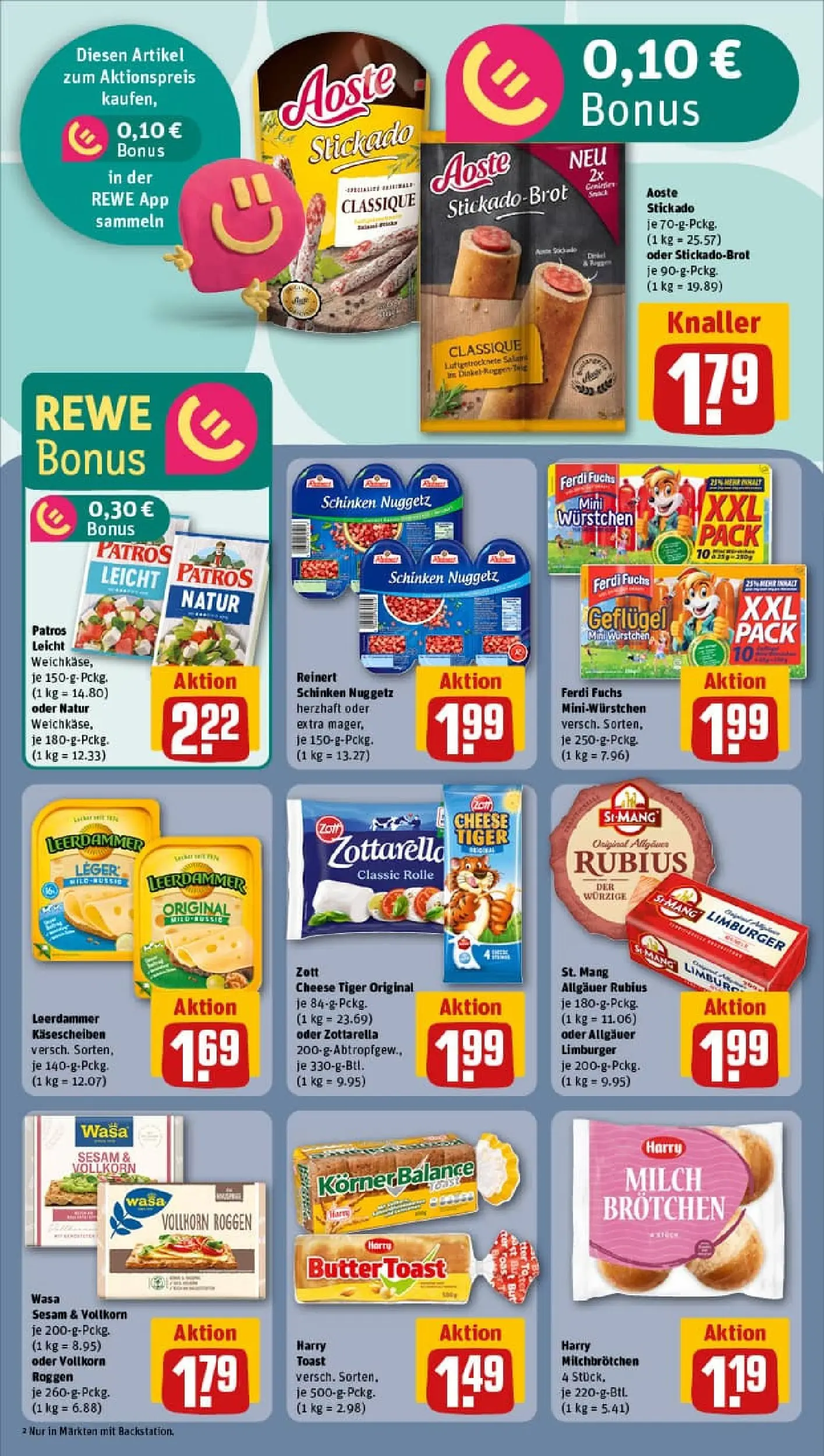 REWE Prospekt ab 18.01.2026 zum Blättern » Angebote | Seite: 16 | Produkte: Iglo, Fischstabchen, Maultaschen, Kuchen