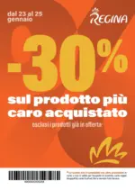 Regina Grandi Magazzini -30% - al 25.01.2026