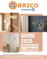 E.Leclerc Brico Guide Decoration Interieure - au 31.12.2026