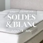 Maison de la Literie Soldes & Blanc - Jusqu'&agrave; -30% - au 03.02.2026