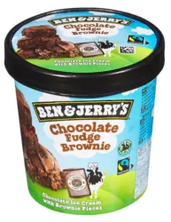 B&J Сладолед FUDGE BROWNIE