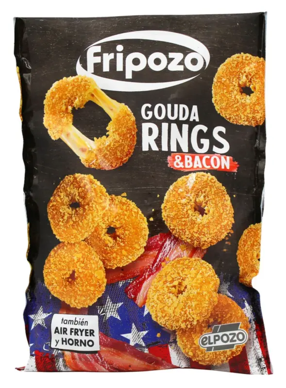 Fripozo Панирани рингове с гауда и бекон