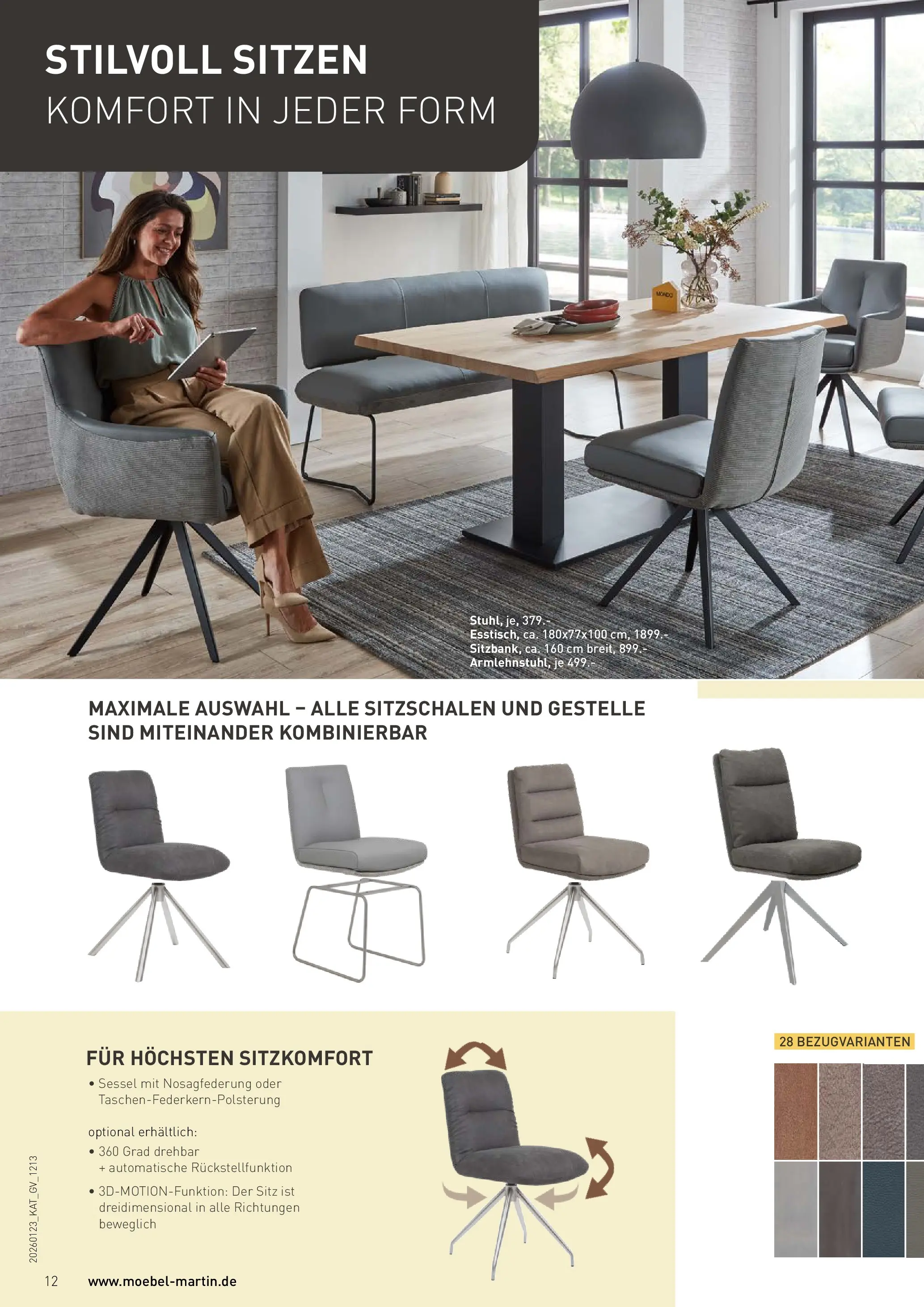 Möbel Martin - Möbel Martin: Wochenangebote (ab 22.01.2026) zum Blättern | Seite: 12 | Produkte: Sessel