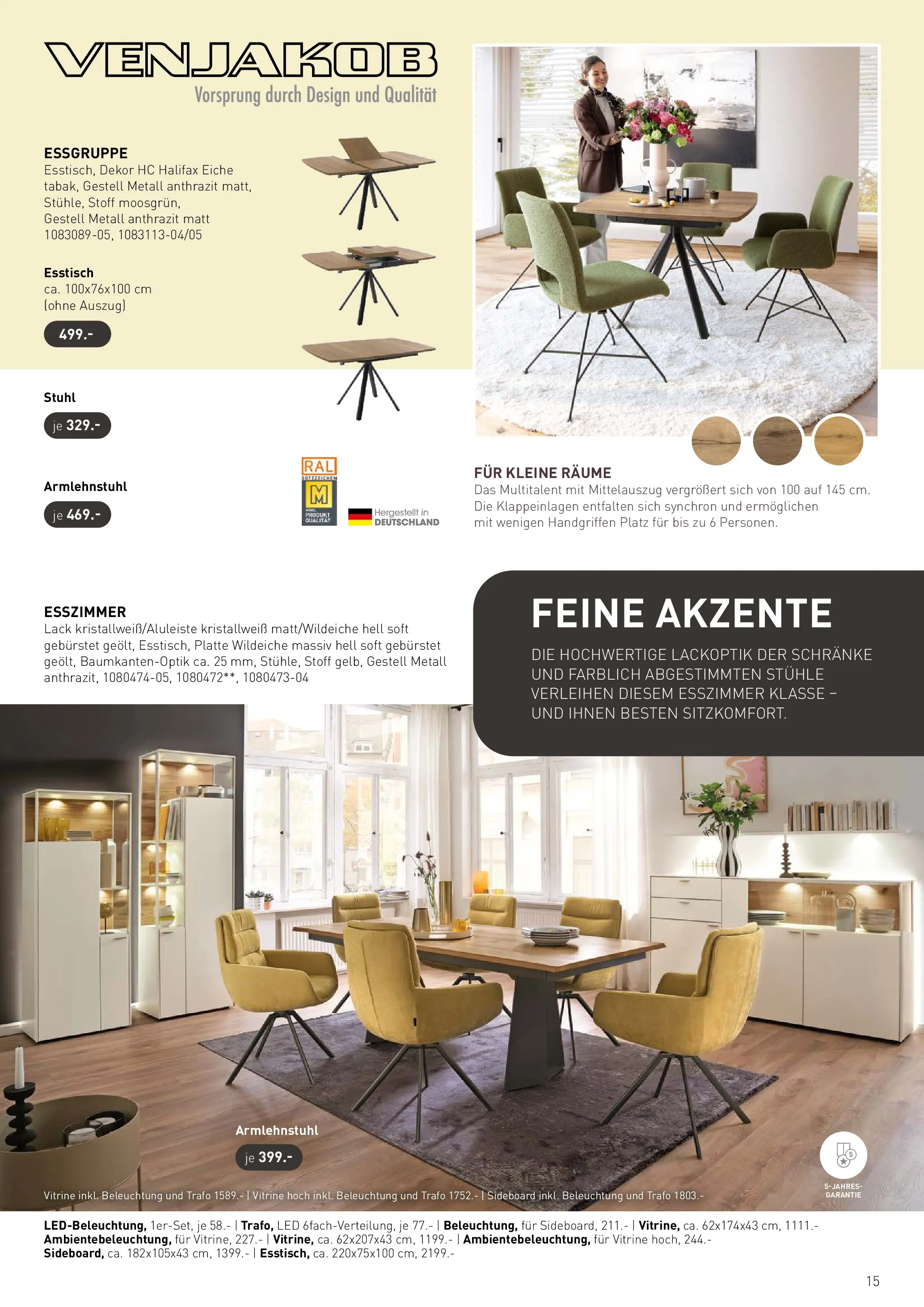 Möbel Martin - Möbel Martin: Wochenangebote (ab 22.01.2026) zum Blättern | Seite: 15 | Produkte: Sideboard, Esstisch, Essgruppe, Stuhl